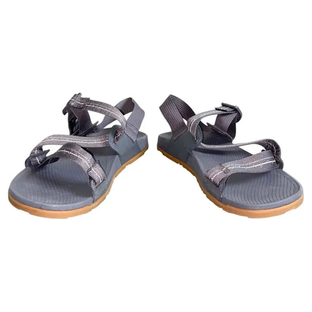 Chaco Lowdown Grey Open Toe Hiking Performance Strappy Sport Sandals Size 11